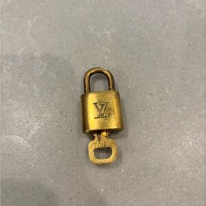 Louis Vuitton Brass Padlock with Key